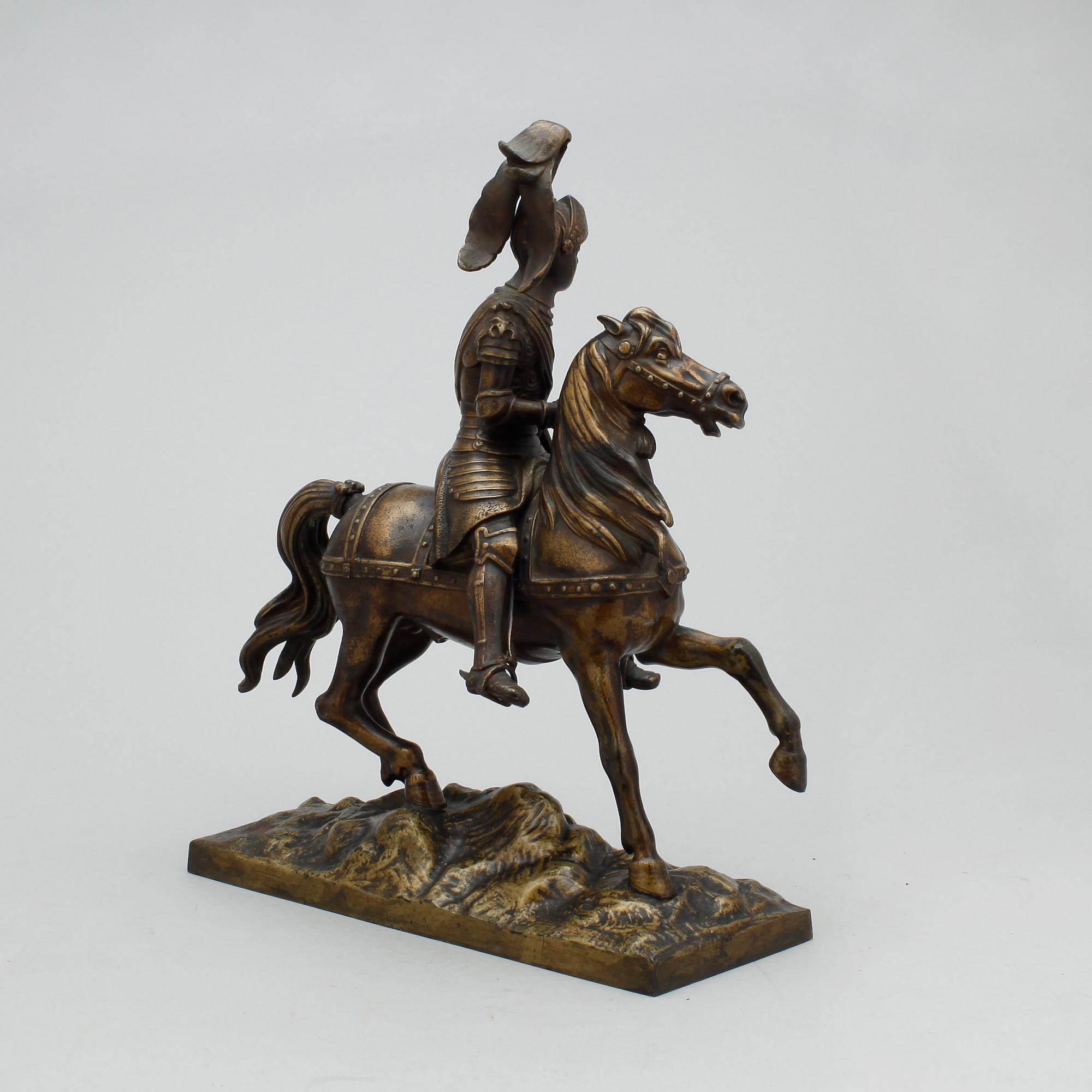 SKULPTUR, brons, 1800-talets andra hälft.