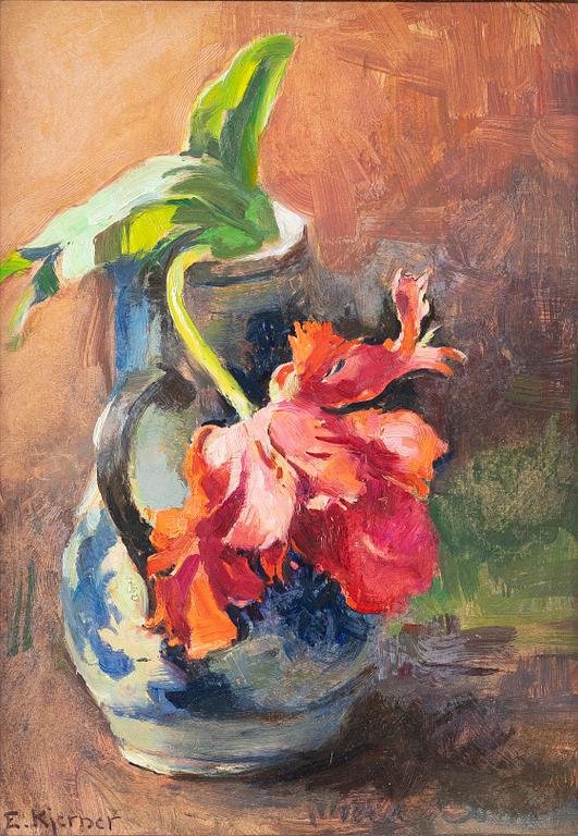 Esther Kjerner, Blomsterstilleben.