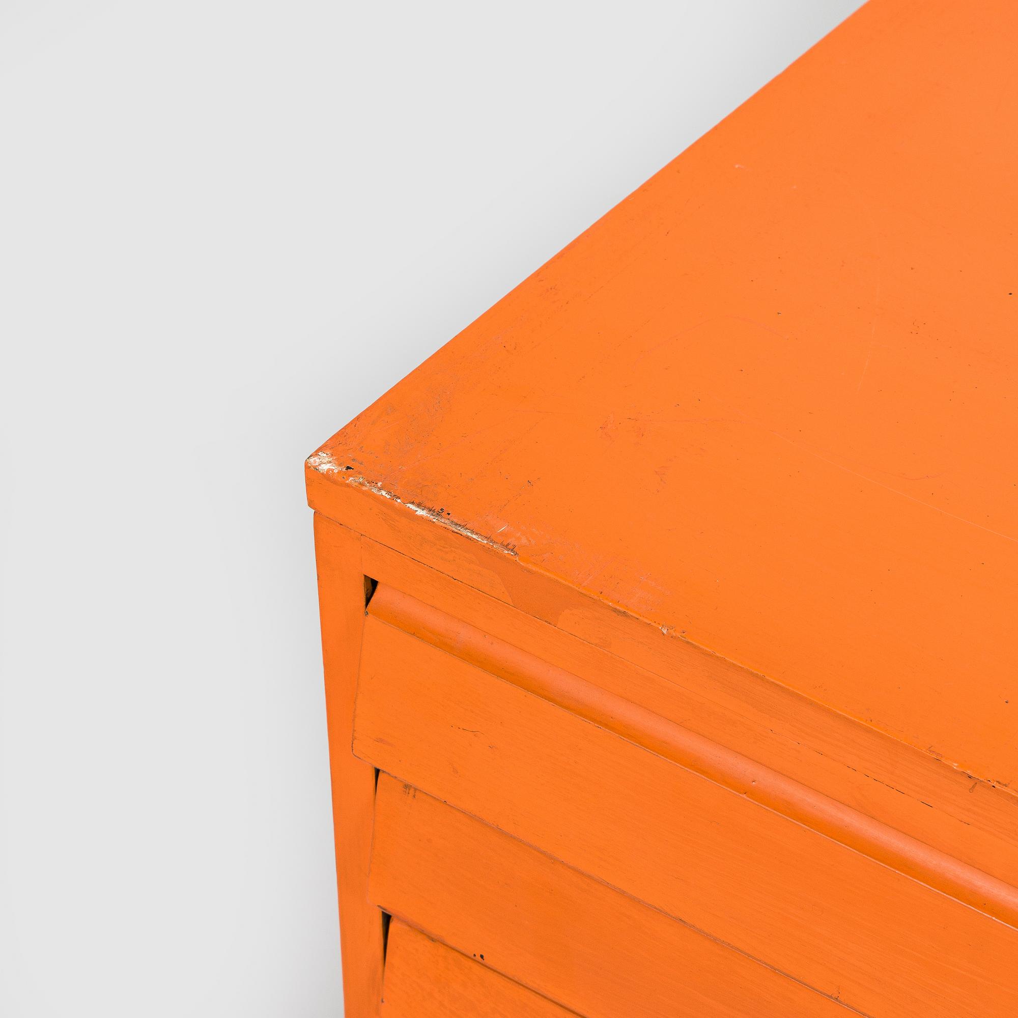 Filing drawer, third quarter of the 20th century.