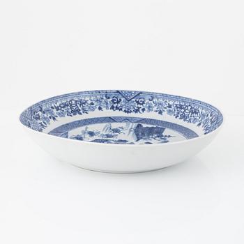 Servisdelar, 10 delar, kompaniporslin. Qingdynastin, Qianlong (1736-95).