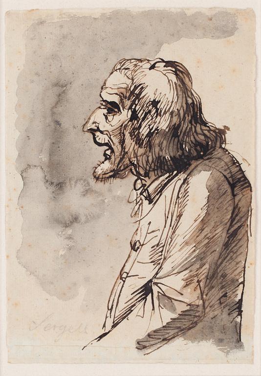 Johan Tobias Sergel, Åldrig arbetare.
