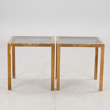SOFFBORD, ett par, Glasmäster i Markaryd.