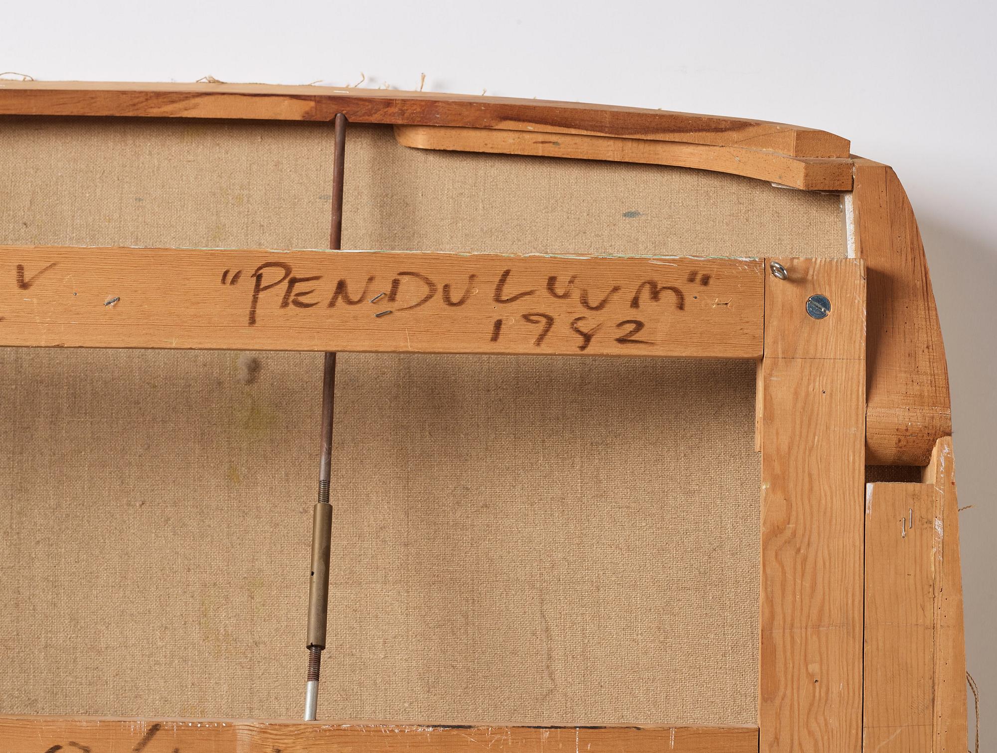 Ron Gorchov, "Penduluum".