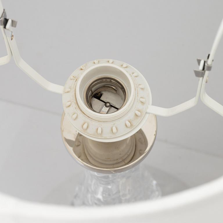 Carl Fagerlund, a pair of model 'RD-1477' table lamps, Orrefors.