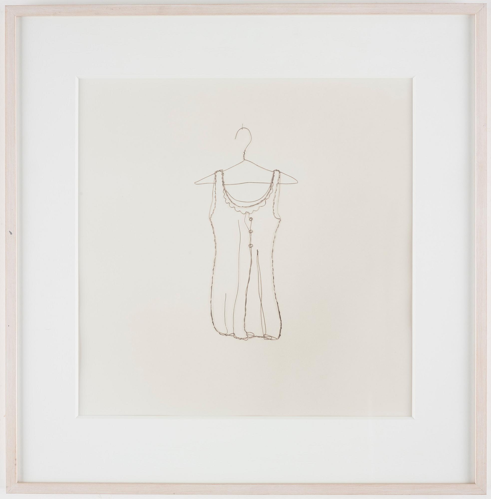 Vik Muniz, "Summer, from the series Pictures of Wire", 1996.