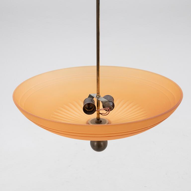 Ceiling lamp, Swedish Modern, 1930s/40s.