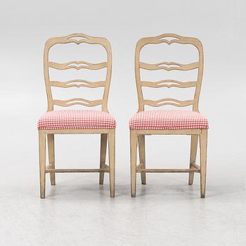 A pair chairs, 19th Century.