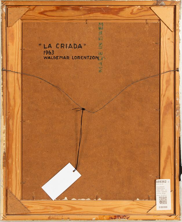 Waldemar Lorentzon, "La Criada".