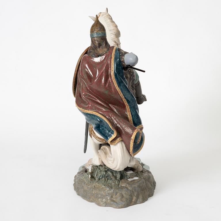 Alfredo Llorens, figurine, "Alexander Nevsky", Lladró, Spain.