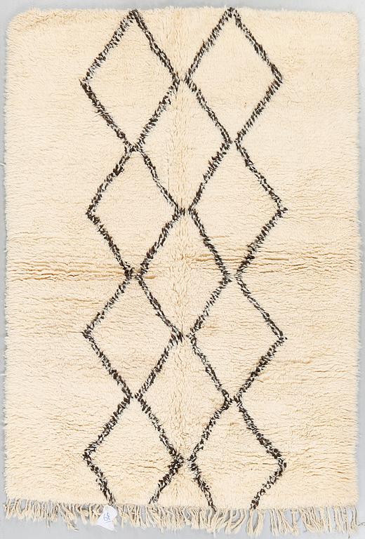 MATTA, Beni Ourain, 1900-talets andra hälft, 220x160 cm.