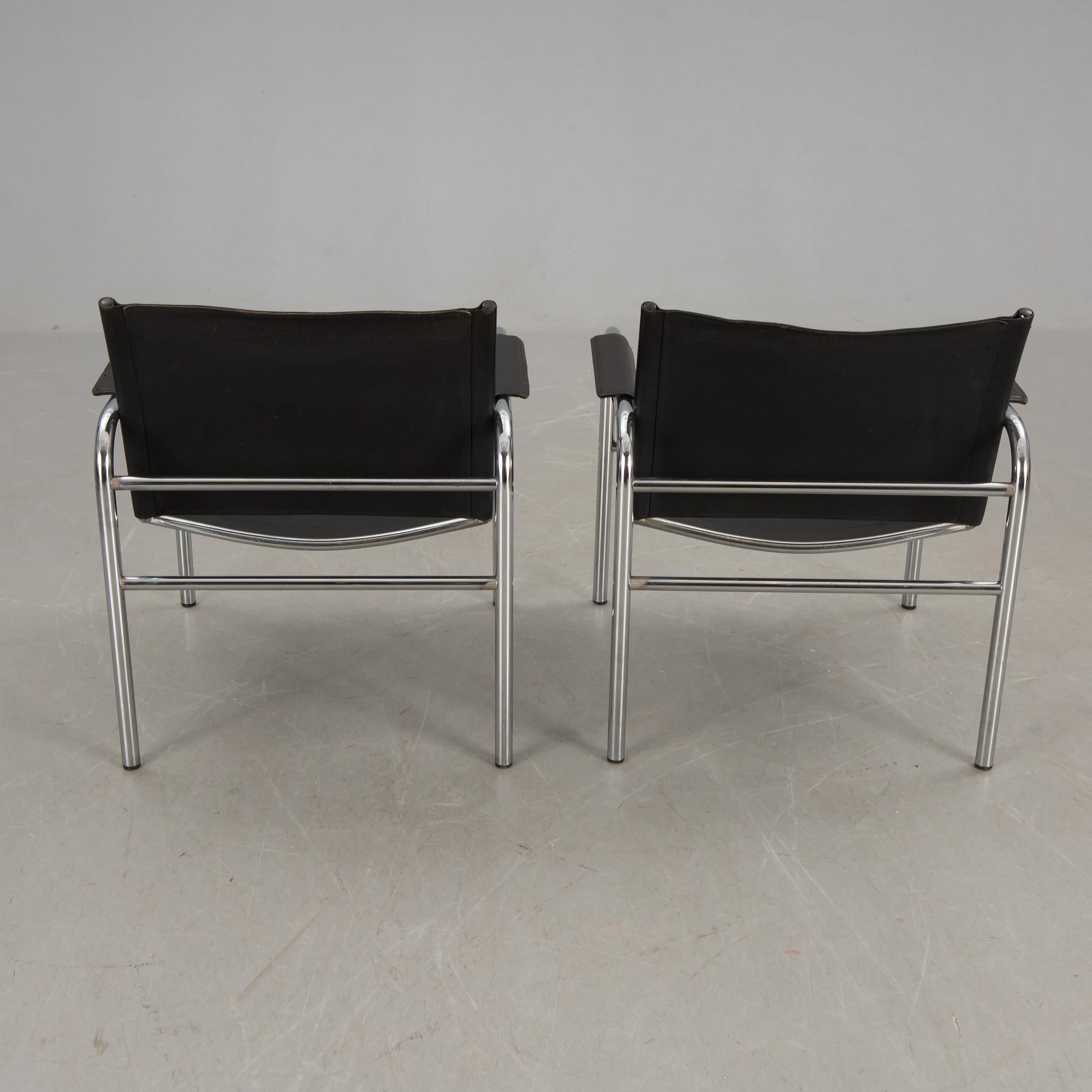 FÅTÖLJER/KARMSTOLAR, ett par, "Klinte", Tord Björklund, IKEA.