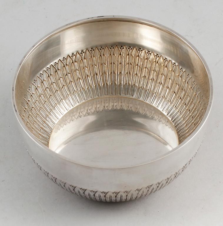 SKÅL, silver, 1909. Vikt ca 229 g.