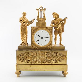Table pendulum late Empire mid-19th century.