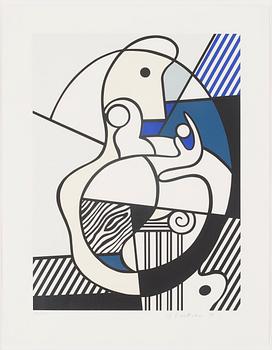 ROY LICHTENSTEIN, "Homage to Max Ernst", ur: "Bonjour Max Ernst".