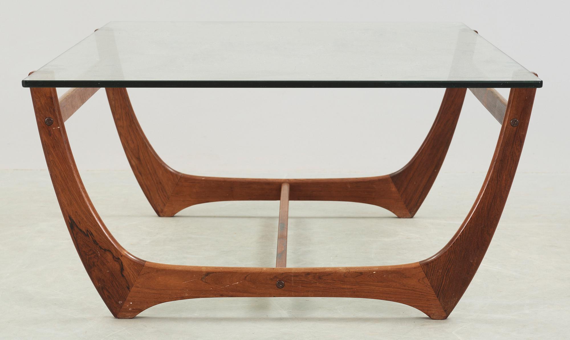 SOFFBORD, teak, 1960-tal.