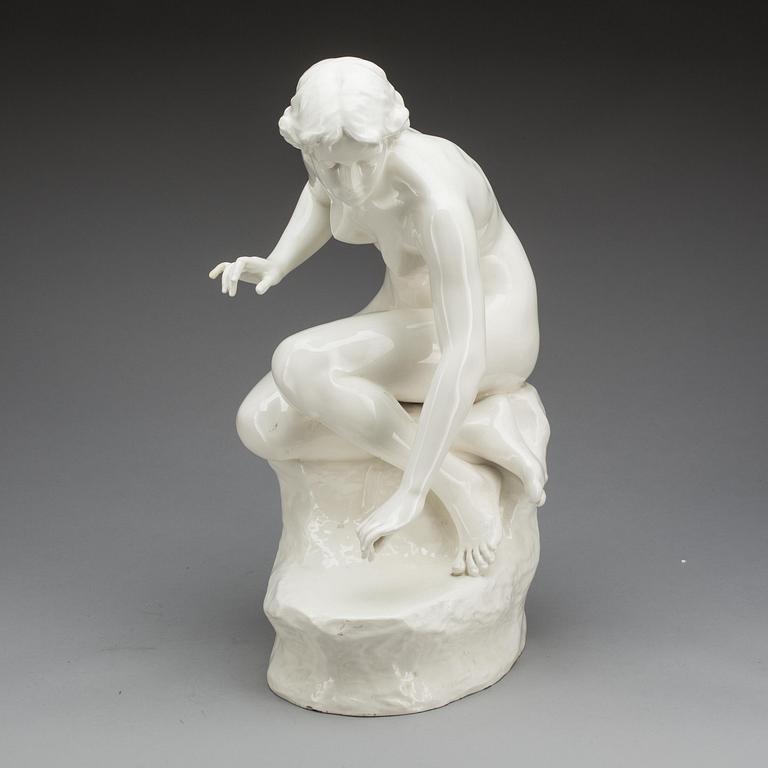 FIGURIN, E. Tell, Goldscheider, Wien. 1900-talets början.