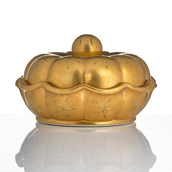 Wilhelm Kåge, Ask and bowls, 2 pcs, Gustavsberg 1927, 1929 and 1932.