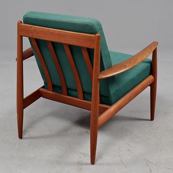 FÅTÖLJ, Grete Jalk för France Daverkosen, Danmark, 1960-tal.