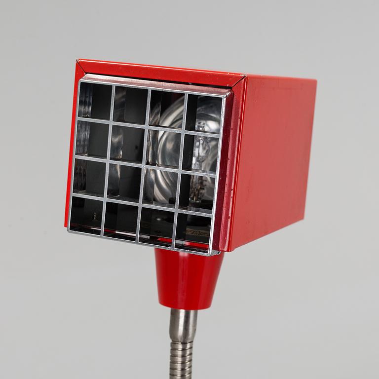 A 'Elidus kuben' floor lamp by Hans-Agne Jakobsson.