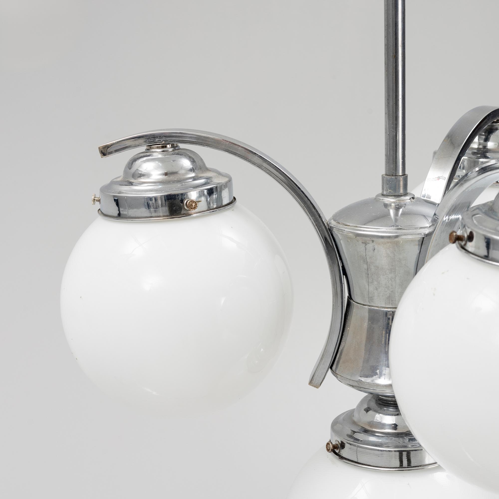 A ceiling light, 1930's.