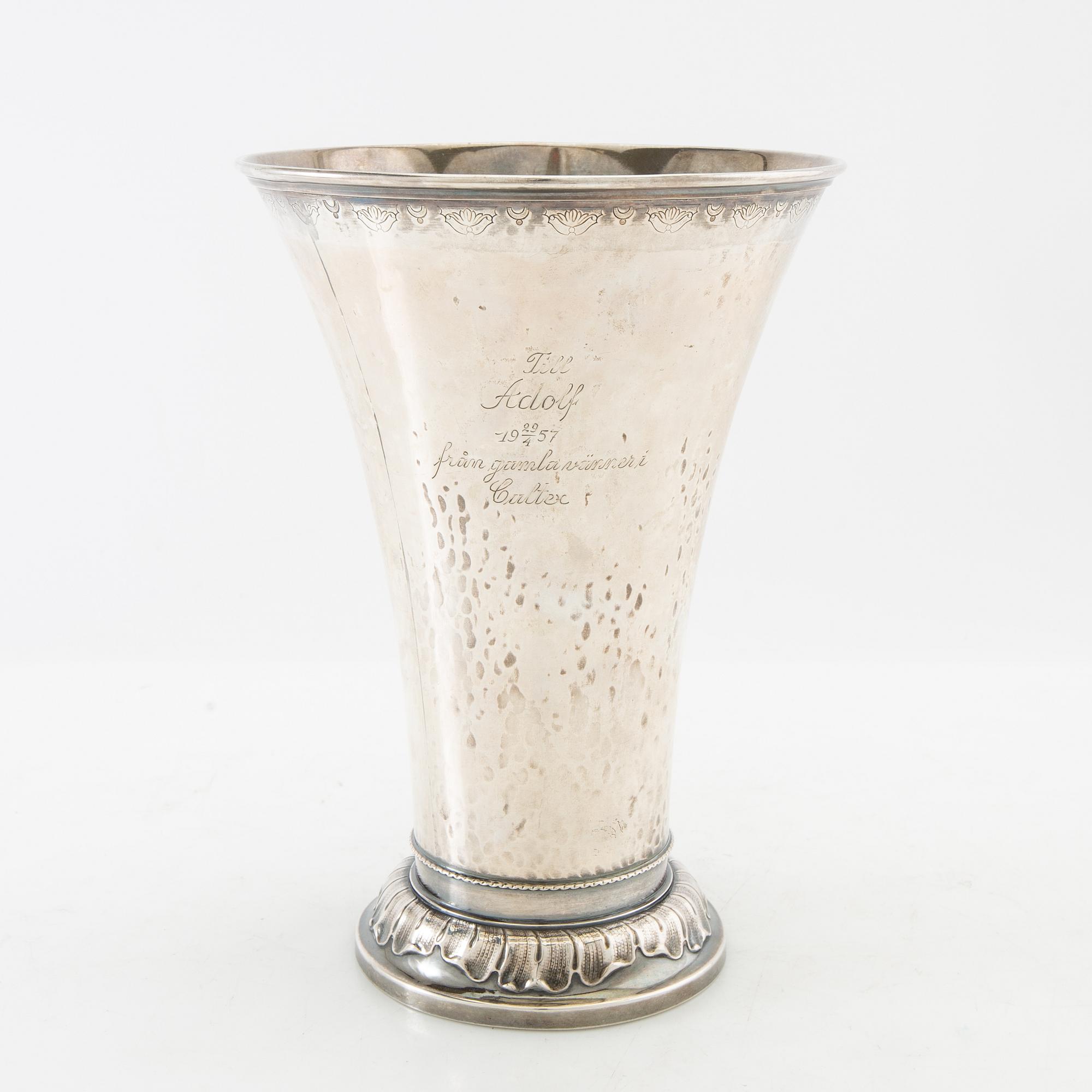 Cup GAB Stockholm 1924 silver.