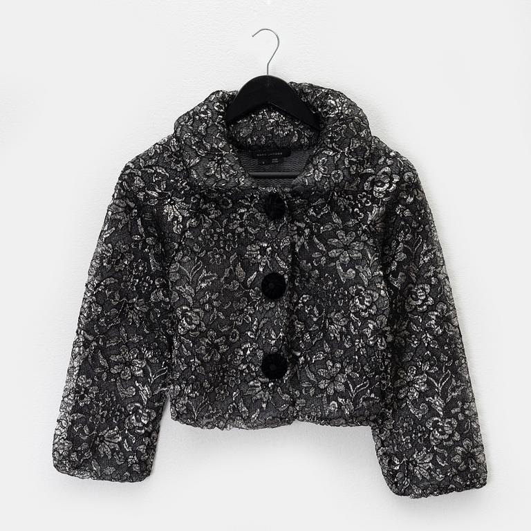 Marc Jacobs, a cashmere and lace cardigan, size S.