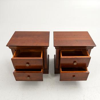Bedside tables, a pair, Grange, France.