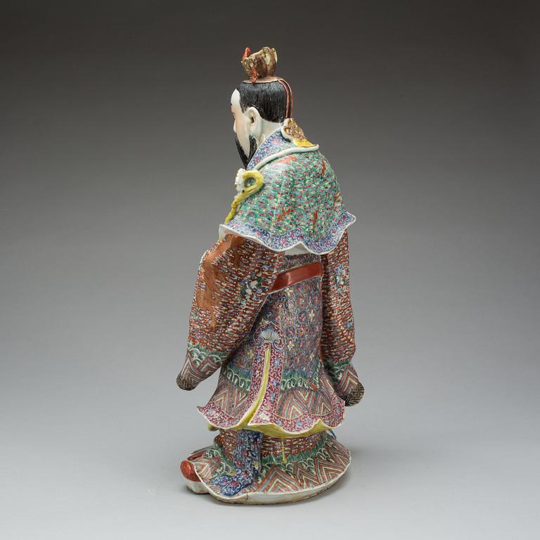 FIGURIN, porslin, Kina 1800/1900-tal.
