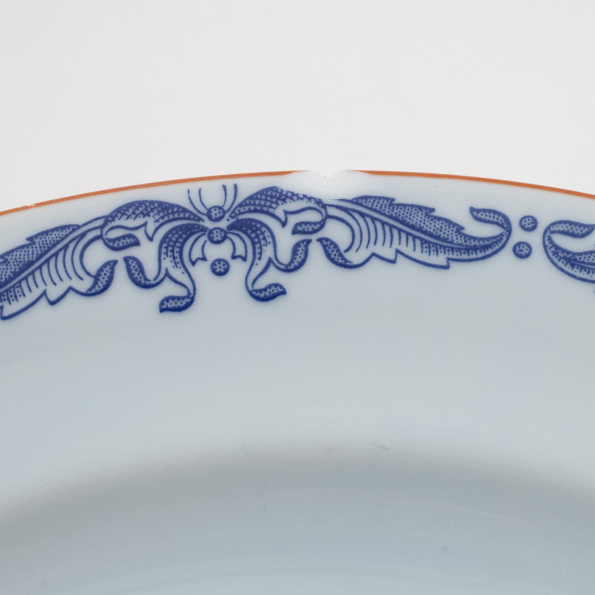 Servis, porslin, 103 delar, "ostindia, samt 8 delar "Ostindia floris", Rörstrand, varierande åldrar.