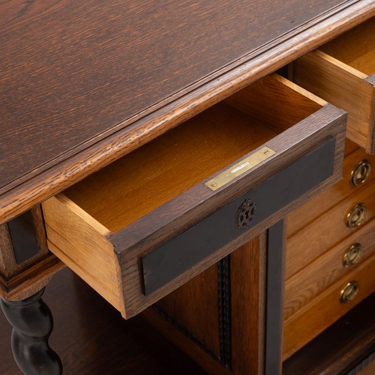 A Baroque style sideboard, Nordiska Kompaniet, Sweden, 1920's.