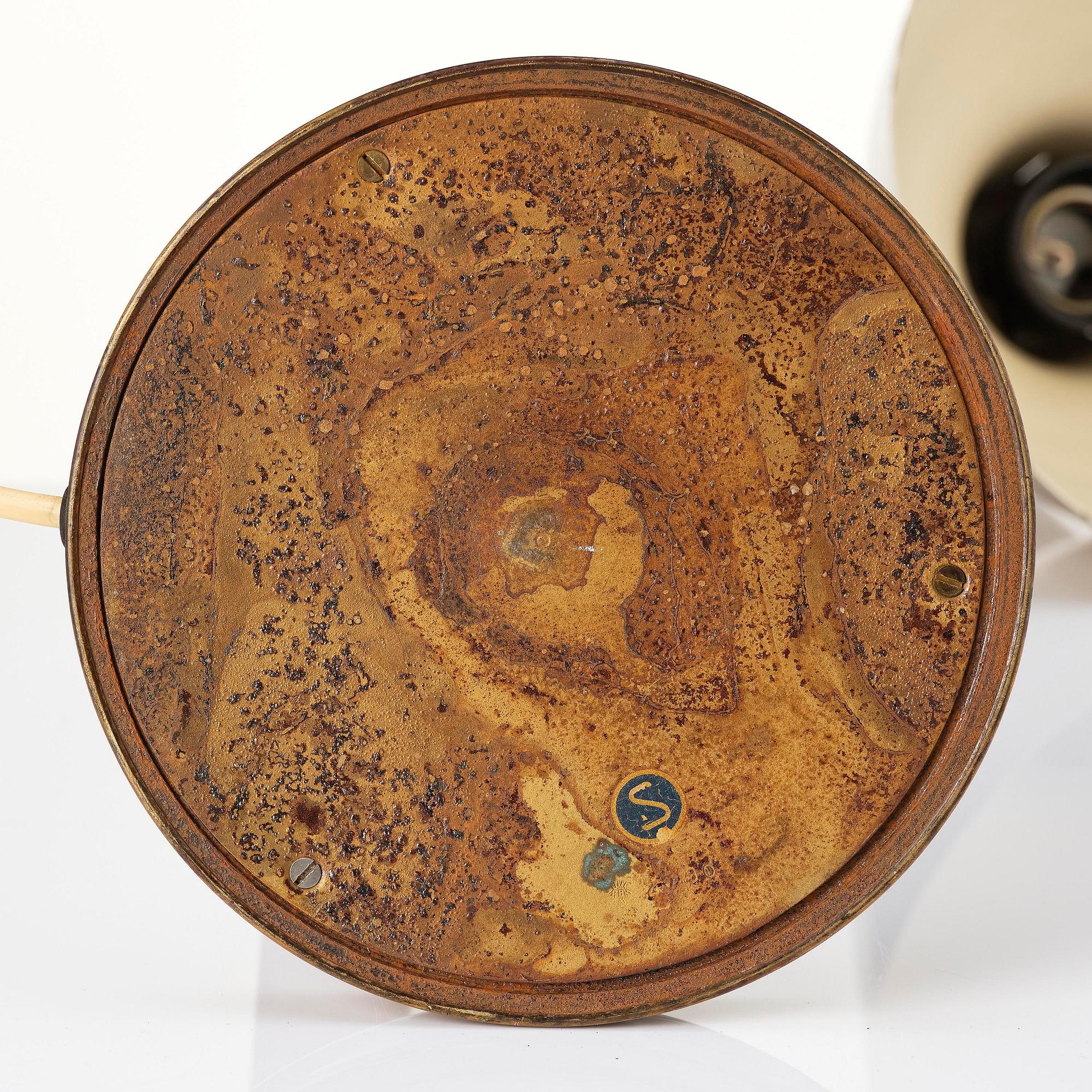 Bröderna Malmströms Metallvarufabrik, a table lamp model "2790", Malmö, 1950s.