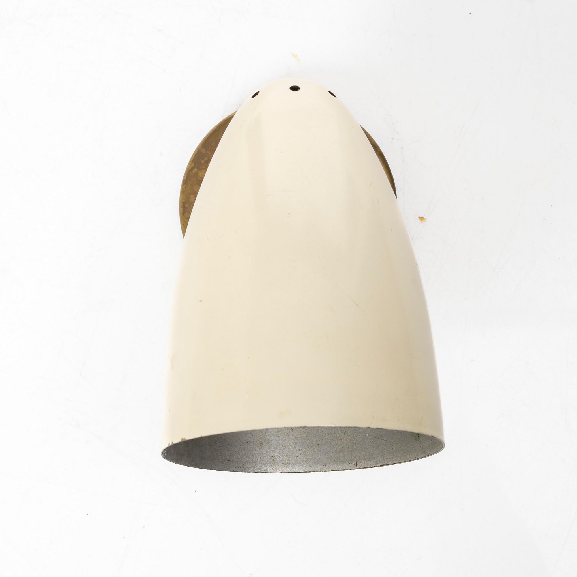 Harald Notini, vägglampa, Böhlmarks, 1940-tal.