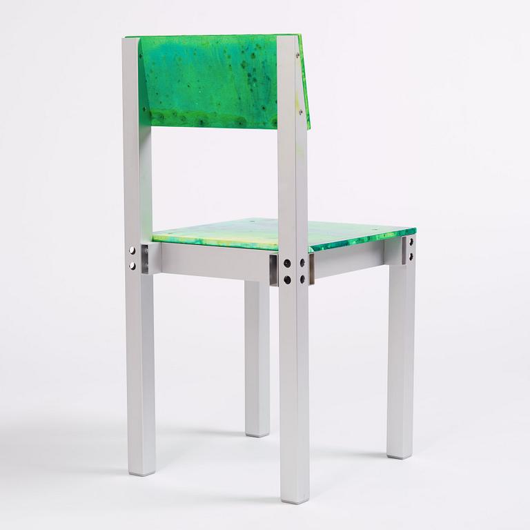 Fredrik Paulsen, stol, unik, "Chair One Open Air, The Diamond Seat", JOY, 2024.