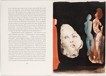LEONOR FINI, a set of ten signed coloured lithographs, "Satiricon", nr 131, 1970.