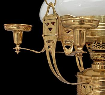 TAKFOTOGENLAMPA, 1900-tal, h 110.