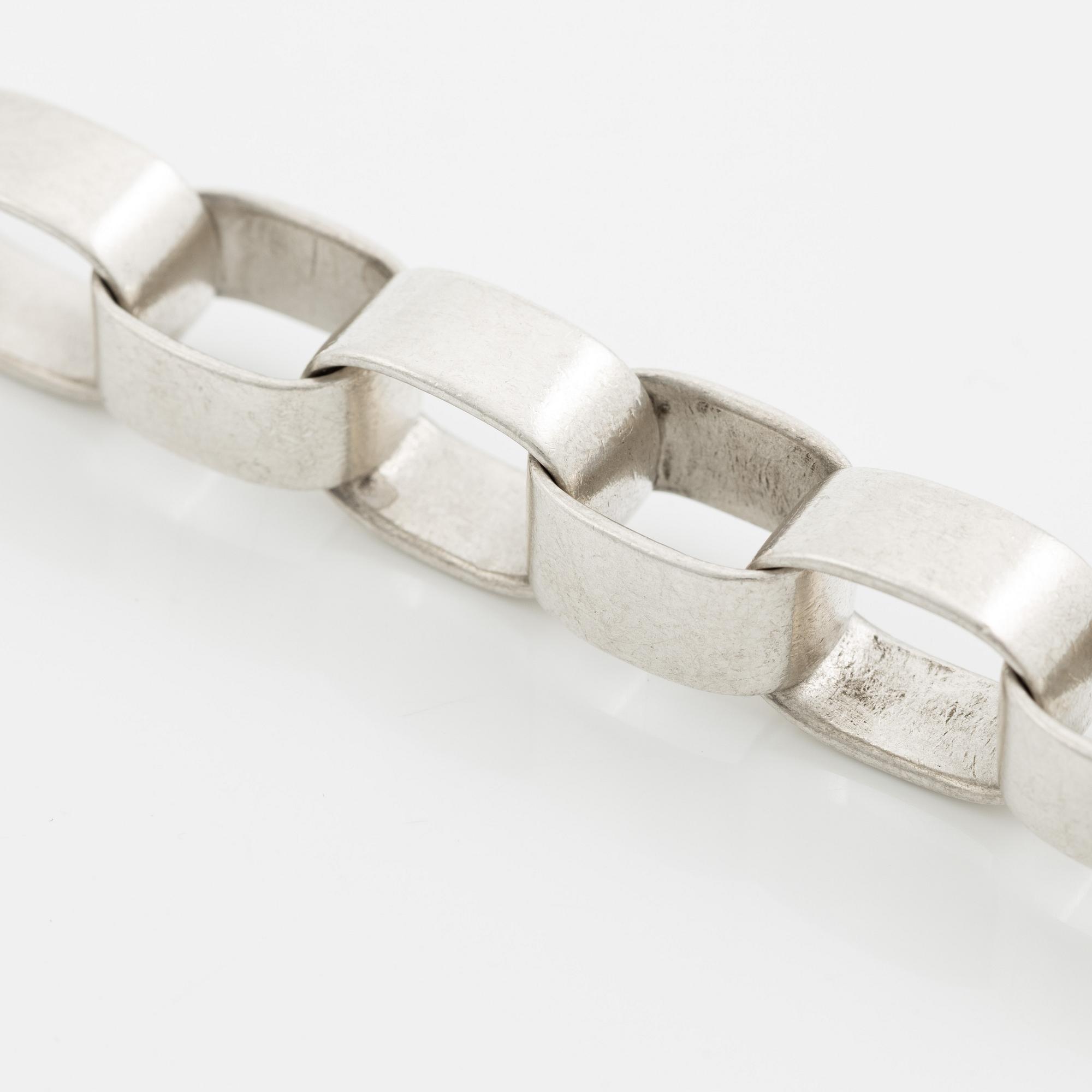 Sven-Erik Högberg, tillskriven, armband, silver.