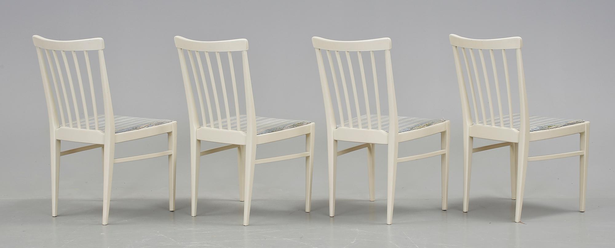 MATSALSMÖBLEMANG, 6 delar, "Herrgården", Carl Malmsten, Bodafors, 1960-tal.