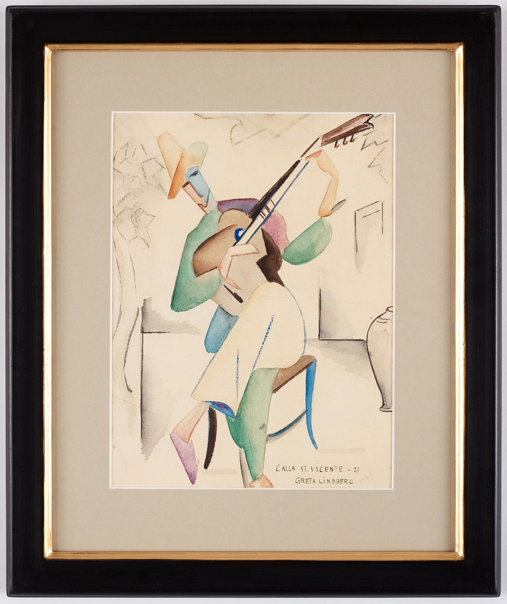 Greta Lindberg, Guitar player.