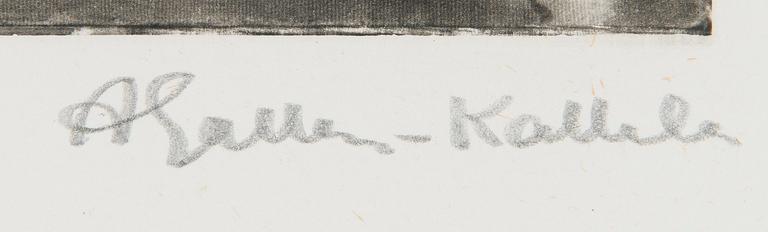 Akseli Gallen-Kallela, "Joukahaisen kosto".