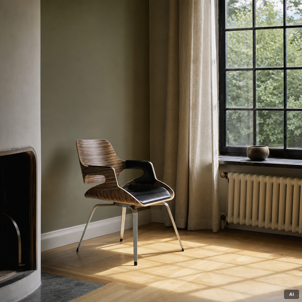 Hadi Teherani, chair, model 605S, Interstuhl, Germany.