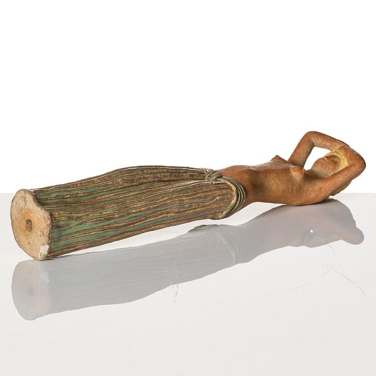 Stig Lindberg, a stoneware sculpture, Gustavsberg studio, Sweden 1940-50s.