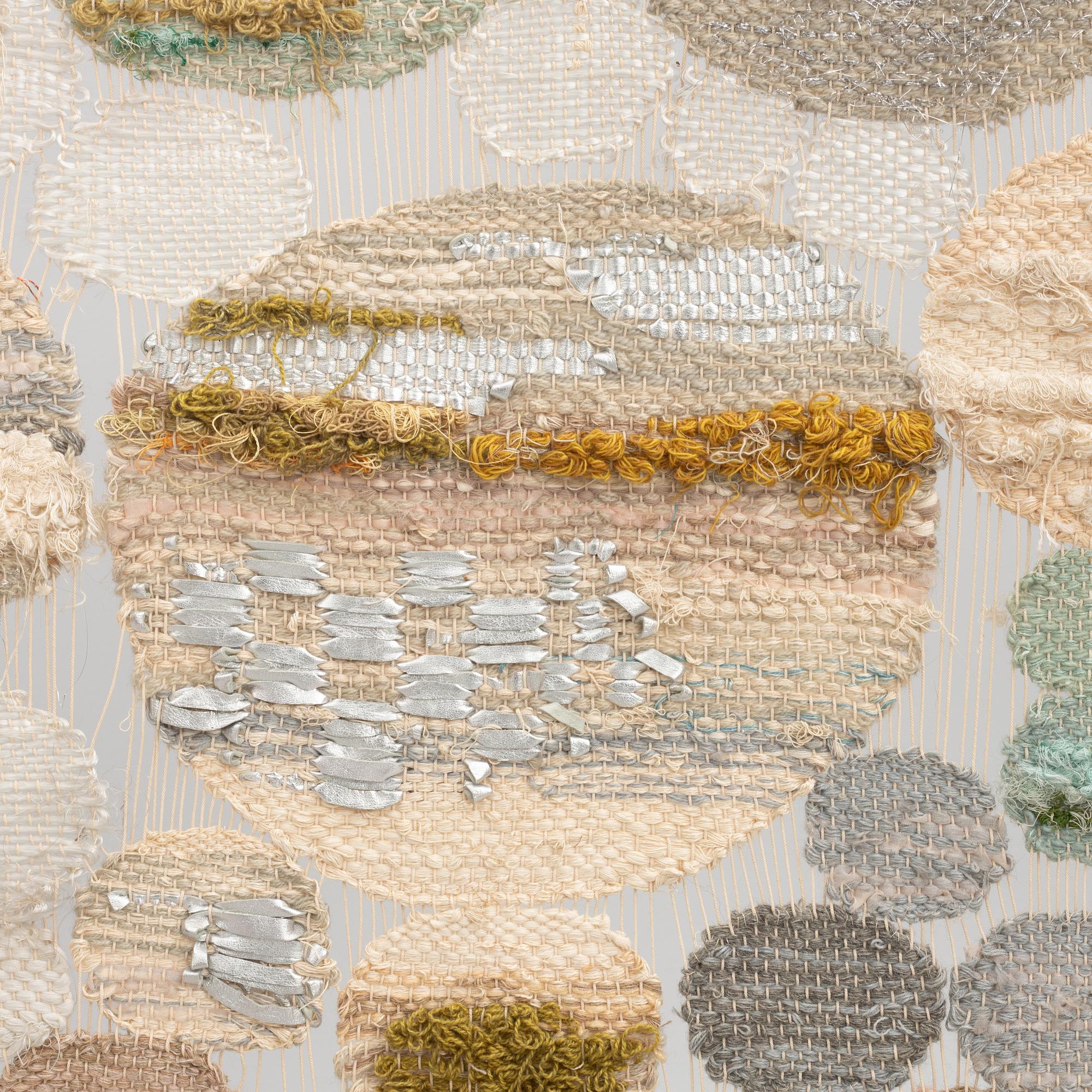 Ingalill Sjöblom, textile, "Silurian Atoll", -69.