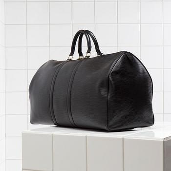 VÄSKA / WEEKENDBAG, "Keepall 55", Louis Vuitton.