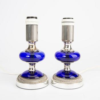 Gaetano Sciolari, a pair of table lamps alter part of the 20th century.