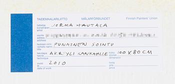 Jorma Hautala, "Punainen sointu".