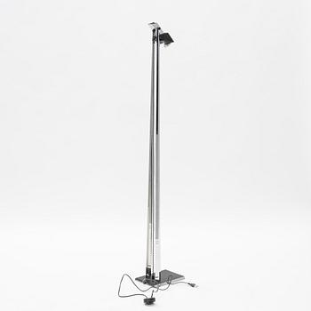 A chromed 'Quattro" floor lamp, Örsjö Belysning, Sweden, late 20th century.