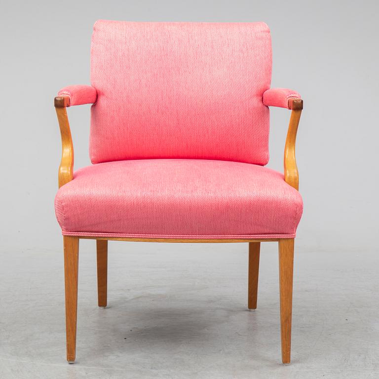 JOSEF FRANK, a '969' armchair, Firma Svensk Tenn.