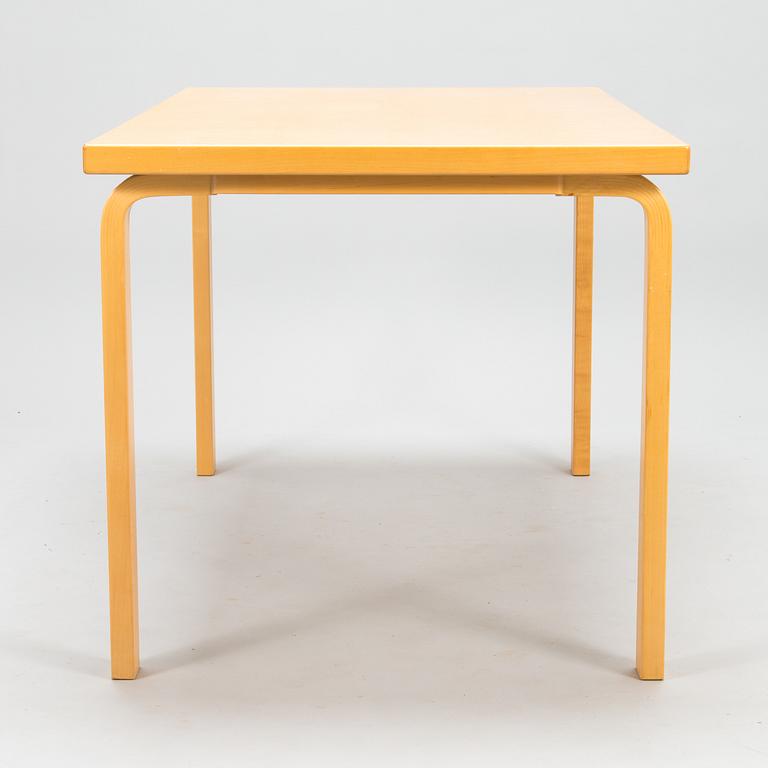 ALVAR AALTO, A 1990's '81B' table for Artek.