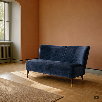 Soffa, samtida.