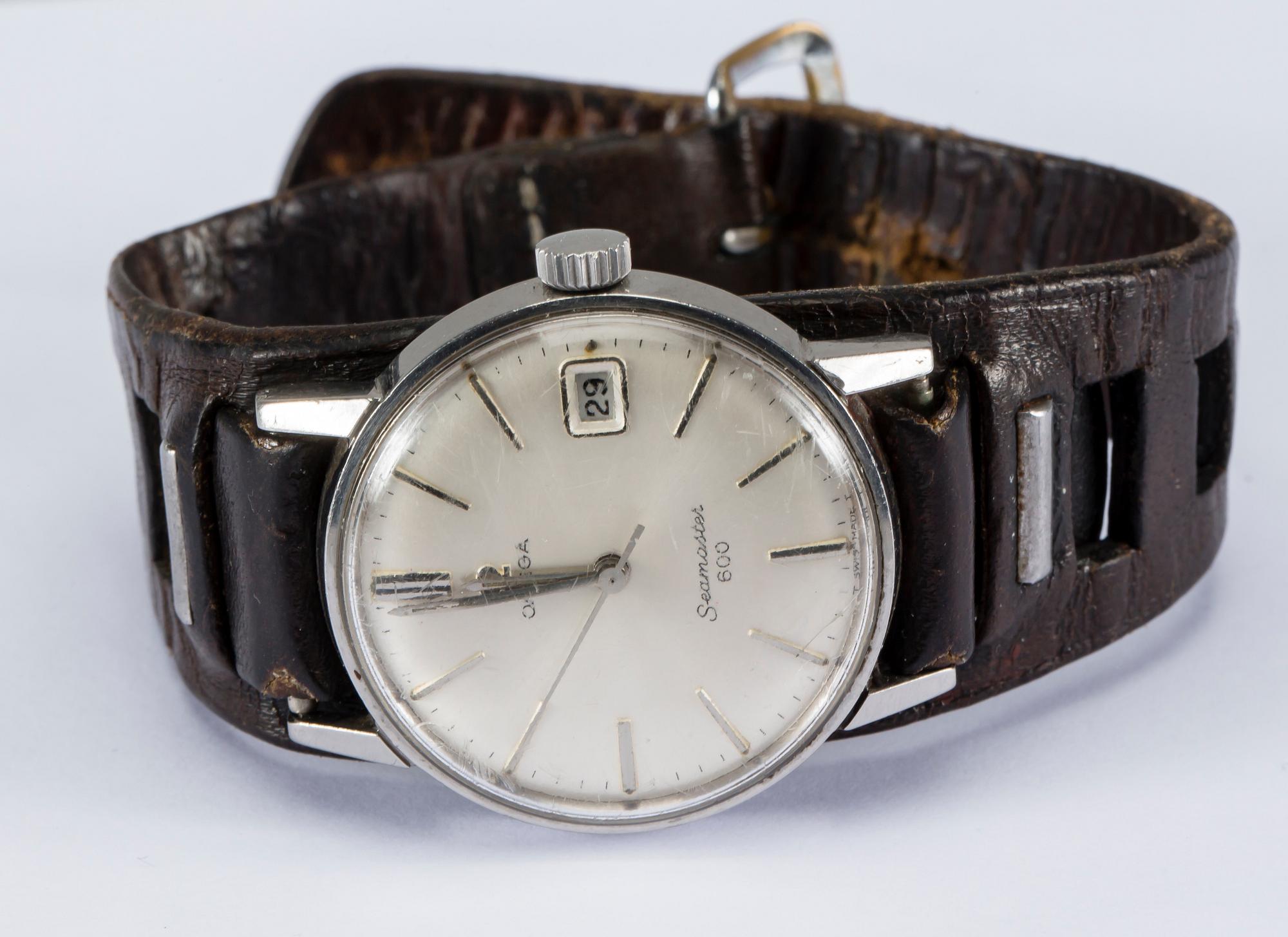 HERRARMBANDSUR, Omega Seamaster 600.